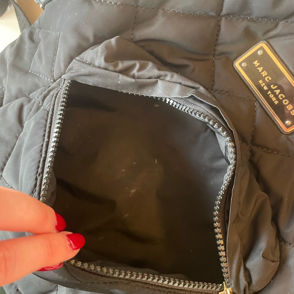 Marc Jacobs Quilted Black Backpack - Picture 6 of 8